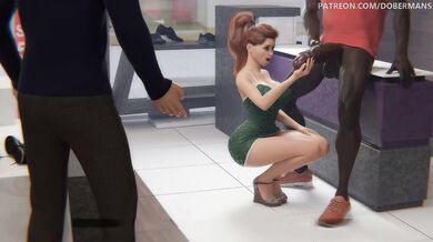 Gangbanged by Dobermans in 'Amanda Episode 15' Uncensored!