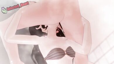 Pyrrha Gets Fucked By Blake In The Shower And Loves Every Second Of It [Infected_heart]