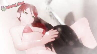 Pyrrha Gets Fucked By Blake In The Shower And Loves Every Second Of It [Infected_heart]