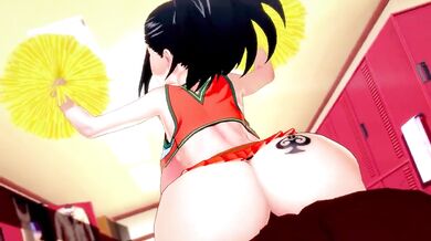 Superhero Saved by Momotarou's Yaoyorozu's Lustful Fuck