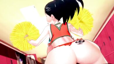 Superhero Saved by Momotarou's Yaoyorozu's Lustful Fuck