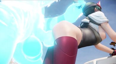 Kiriko's Tail Gets Pounded by the Hairy Spirit Wolf Doggy-Style, Rekin3D-Inspired!