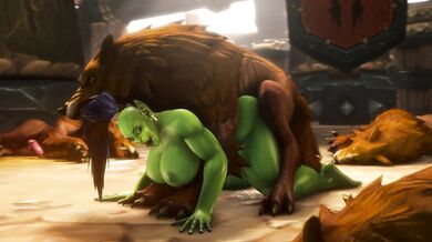 'Orc Male For*ced into Humiliating Sexual Encounters with Cunning She-Wolf (noname55)'