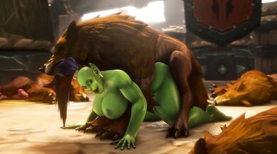 'Orc Male For*ced into Humiliating Sexual Encounters with Cunning She-Wolf (noname55)'