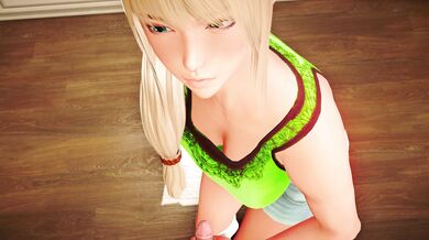 Lustful Elf Lyriel Takes Control of Her Desires