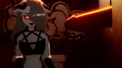 Pounded by a Gang of Horny Lesbians in a Glory Hole Orgy!