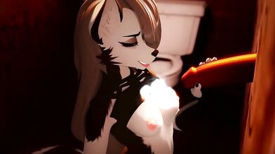 Pounded by a Gang of Horny Lesbians in a Glory Hole Orgy!