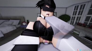 Barely legal Russian schoolgirls banging their teachers on Roblox!
