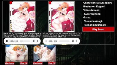 Sakura Igawa's Juicy H-Scene Debut in Taimanin Asagi Battle Arena [ENG Sub]