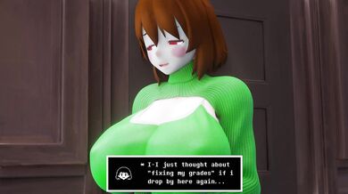 'Sexy Schoolgirl Chara's Failing Grades Aftermath - No Watermark'