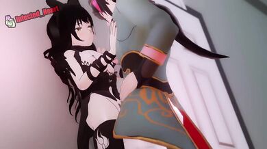 Ren and Blake's Hallway Quickie [Infected_heart]