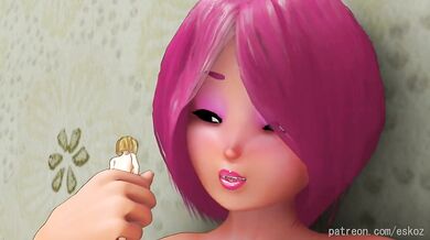 Mia Gets Fucked by Her Shriveled BFF