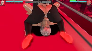 Erotic Battle: Hitomi and Erika's Mutual Masturbation Showdown