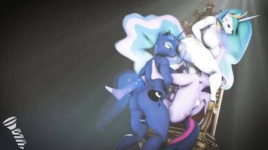 - Futanari Pony Orgy