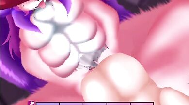 Leggy Cait Sith Pussy-Licking and Ass-Fucking Orgy in 'Shrift 2'