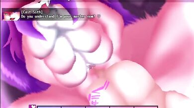 Leggy Cait Sith Pussy-Licking and Ass-Fucking Orgy in 'Shrift 2'