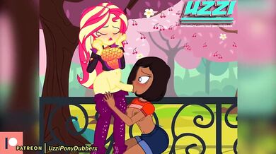 Sunset Shimmer and her Futa Friend - Uzziponydubberx