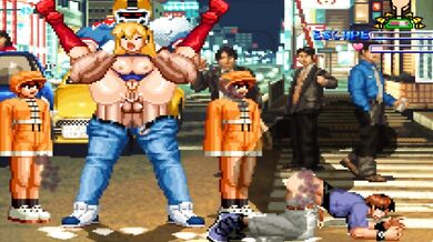 Chris Dominates Supergirl with a Rough Full-Nelson