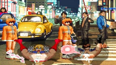 Chris Dominates Supergirl with a Rough Full-Nelson