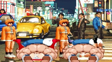 Chris Dominates Supergirl with a Rough Full-Nelson