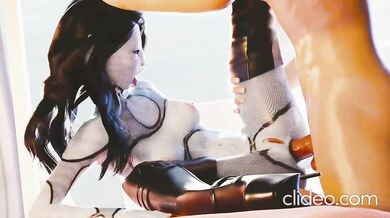 'Avatar's Neytiri Takes a Big Anal Dildo from Gifdozer'