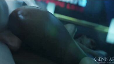 Distraught Loba Can't Stop Riding Her G-Spot, Even with Gennariel on the Phone!