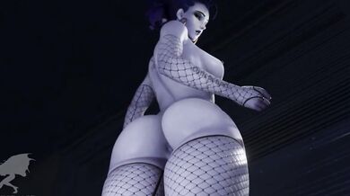 Widowmaker's Tight Ass Gets Nailed with Disco Tech at PinkWave's Anal-Only PMV