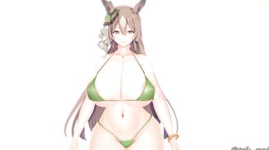 Watch as the sexy girl with large breasts and shiny diamonds on her nipples gets fucked by a muscular man in this hot hentai porn video.