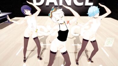 TrestleSky's Pop-up Dancers: A Genshin Boys Masturbation Adventure in 4K Ultra HD