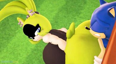 Sonic's Tiny Penis Gets Destroyed by a Raging Surge