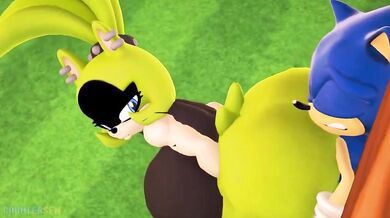 Sonic's Tiny Penis Gets Destroyed by a Raging Surge