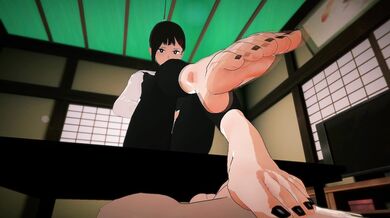 The Splatterific Kobeni and Higashiyama Chain-Saw Man-ia with BAZETT!