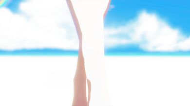 Busty Anime Bitch Gets Fucked on the Beach by a Giant Tentacle Monster