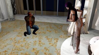 BBC Violates Vam-YunXi's Virgin Pussy in Front of Her Fiancé