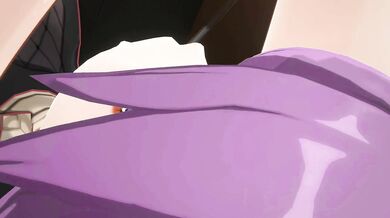 - Delta Hentai's Kuki Shinobu Receives a Throbbing Deepthroat BJ from Two Futanaris with Pink Hair in 3D MMD Anime!