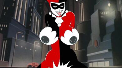 Harley Quinn gets pounded by a monster cock or Harley Quinn's big dick adventure
