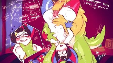 Gummy Goo and Pomy Meet in a Racy Encounter