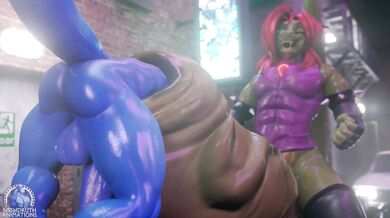 Dragon's Ravenous Desire: Cock-Vore vs. Spaz