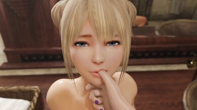 My Neighbor Marie and Nyotengu Love Making in the Kitchen with a Delicious Cream Pie!