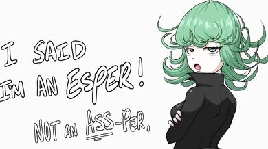La Perra Tatsumaki es una Chupa Culo en Español