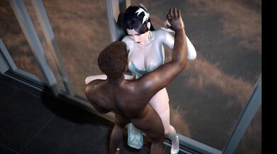 Pornstar Yunyun Gives a Black Guy a Handjob