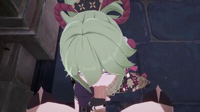 [Genshin] Shinobu Service - Kuki Scene 2 POV 4K [Koibito]