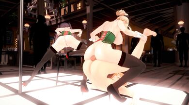 The Genshin Monstadt Onsen Festival Scene 7 Alt 4K: Loving Couple's Adventure