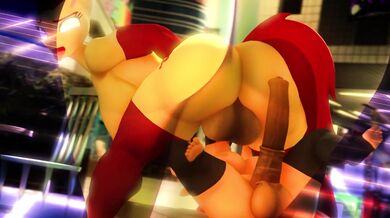 Rainbow Dash's Wet Dream: A My Little Pony Orgy in the Shadows