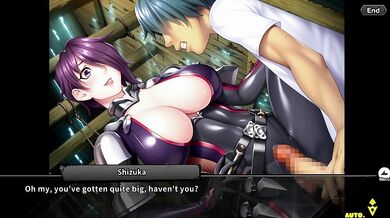 Taimanin Asshole Fucking: Hatori Shizuka's Anal Adventures in RPGX English