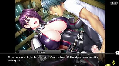 Taimanin Asshole Fucking: Hatori Shizuka's Anal Adventures in RPGX English