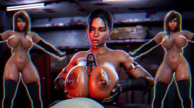 My wife's boobs jiggle as she pleasures herself