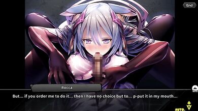 Taimanin Asshole Fuckfest: Rocca's Anal Adventures in RPGX English Porn