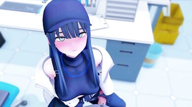 'Blowing Blue Hairy Babe's Burps'