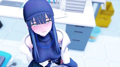 'Blowing Blue Hairy Babe's Burps'